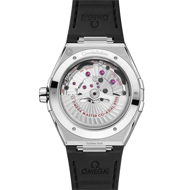Omega - Constellation 41 Mm - Acciaio - Pelle