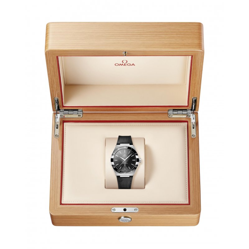 Omega - Constellation 41 Mm - Acciaio - Pelle