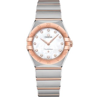 Omega - Constellation 28 Mm - Acciaio - Oro Sedna™