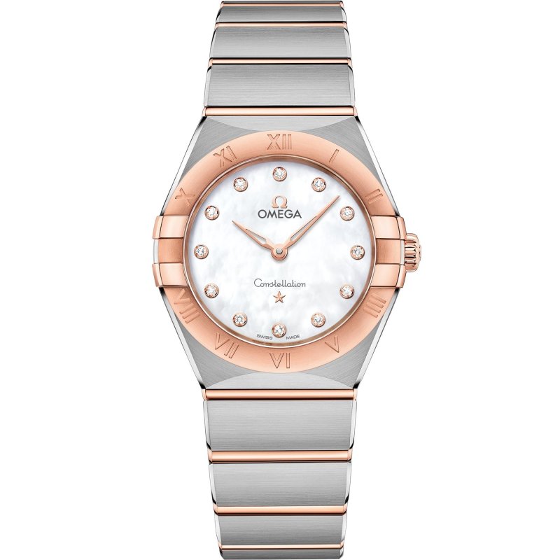 Omega - Constellation 28 Mm - Acciaio - Oro Sedna™