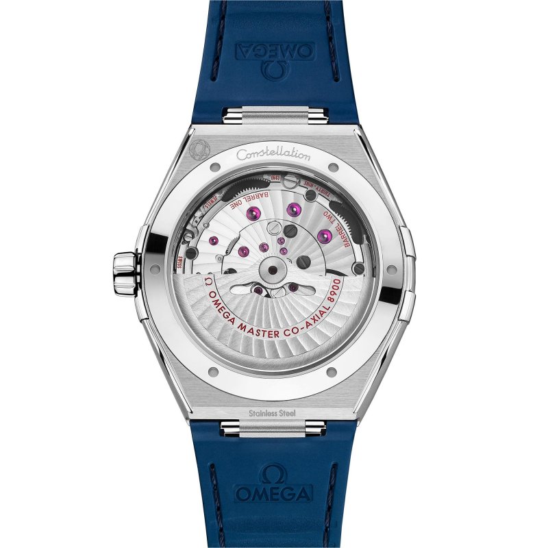 Omega - Constellation 41 Mm - Acciaio - Pelle