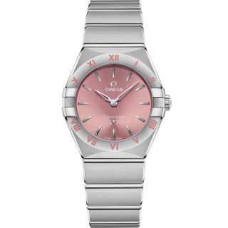 Omega - Constellation 28 Mm - Acciaio - Quadrante Rosa