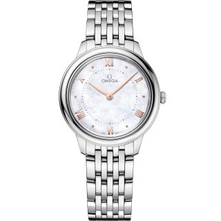 Omega - De Ville Prestige 30 Mm - Acciaio - Madreperla