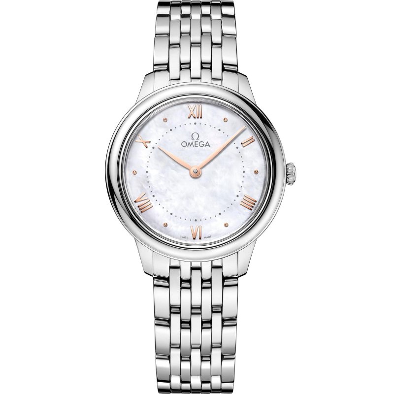 Omega - De Ville Prestige 30 Mm - Acciaio - Madreperla