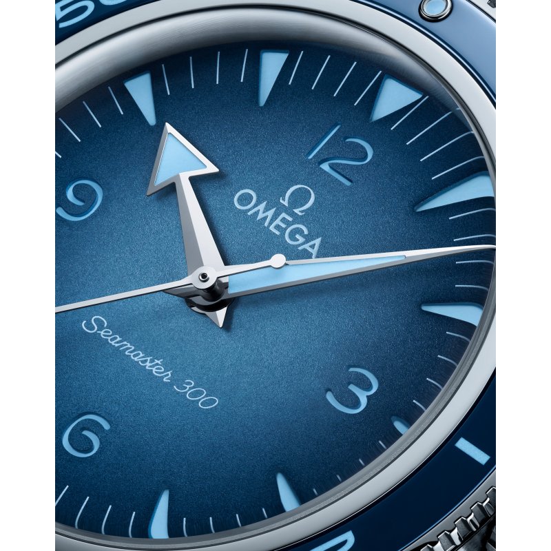 Omega - Seamaster 300 41 Mm - Acciaio - Blu