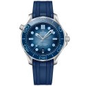 Omega - Seamaster Diver 300M - Acciaio - Cinturino Caucciù