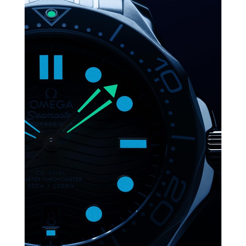 Omega - Seamaster Diver 300M - Acciaio - Cinturino Caucciù