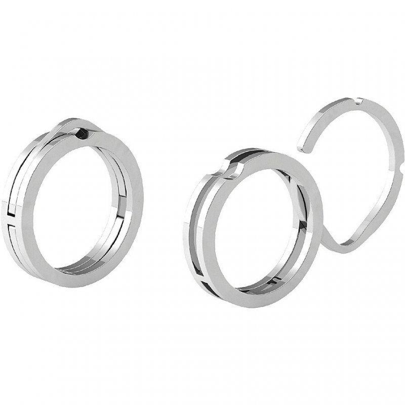 Kidult - Anello A Fascia - Acciaio - Donna