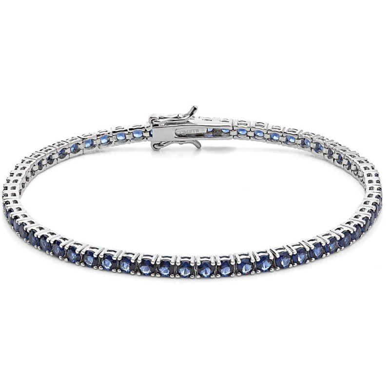 Bracciale Tennis Uomo Argento 925 Gioiello Comete Tennis Ubr 988 M19