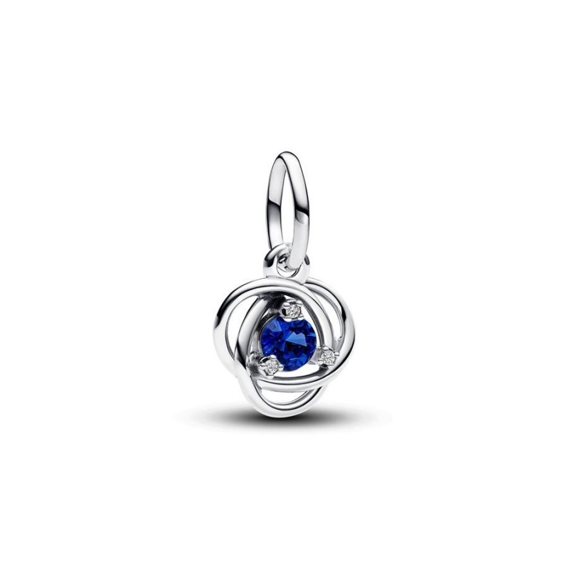 Pendente Cerchio Eterno Blu Settembre