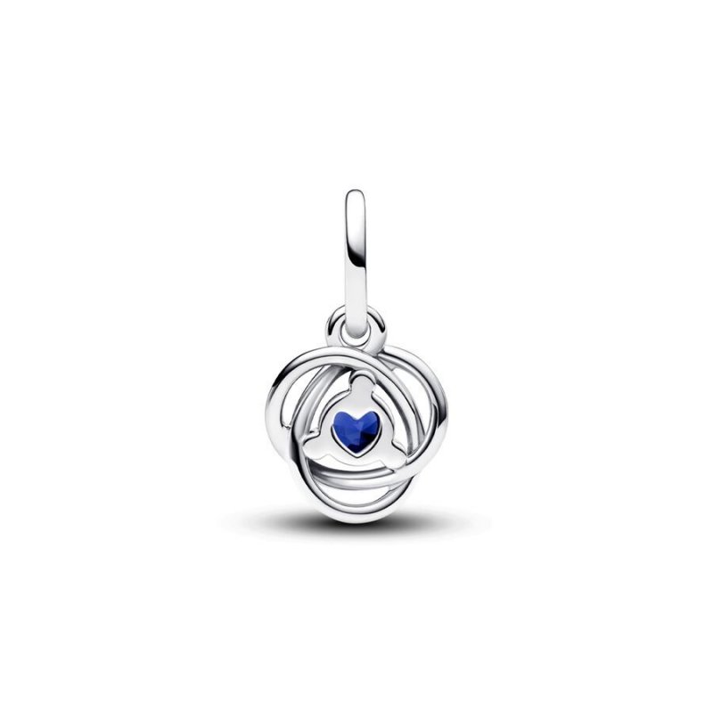 Pendente Cerchio Eterno Blu Settembre