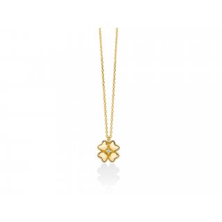 Miluna - Collier Oro E Diamante - Eleganza