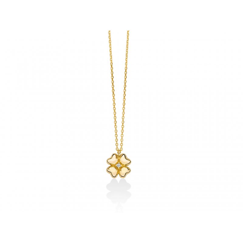 Miluna - Collier Oro E Diamante - Eleganza