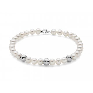 Miluna - Bracciale Oro - Perle Vere