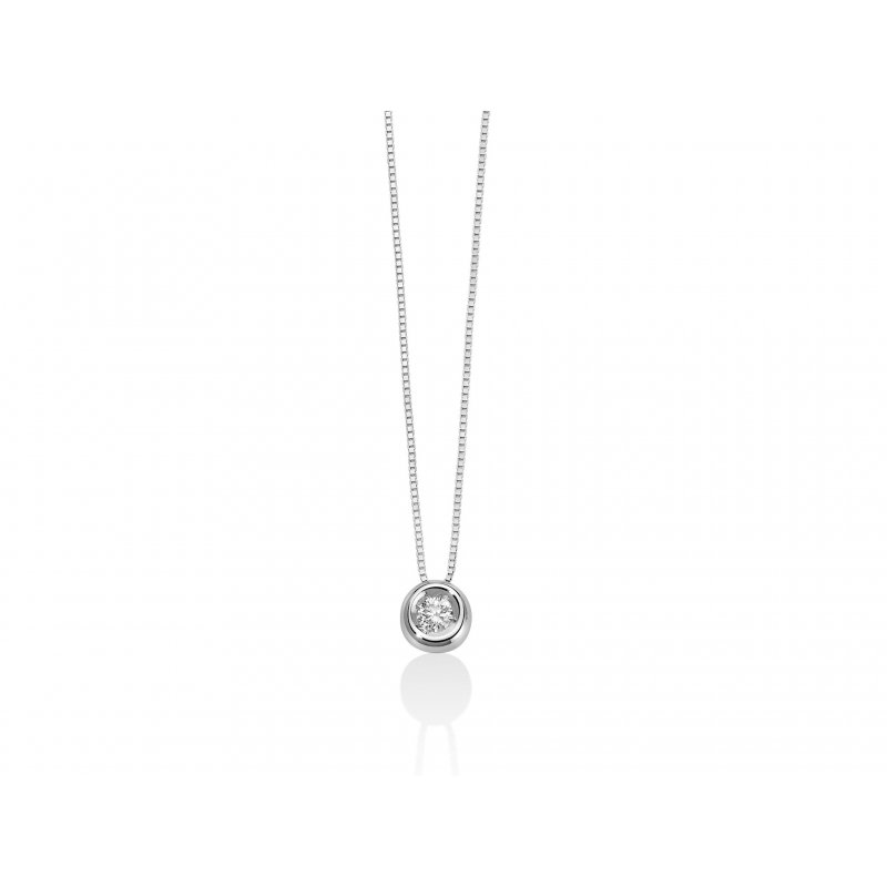 Miluna - Collier Oro - Diamante