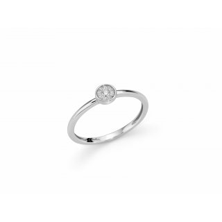 Miluna - Anello Oro - Diamante Naturale