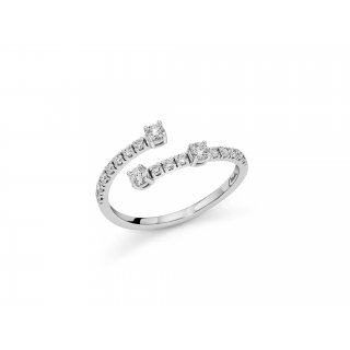 Miluna - Anello Oro - Diamante Naturale
