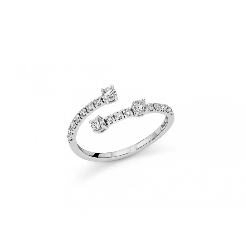 Miluna - Anello Oro - Diamante Naturale