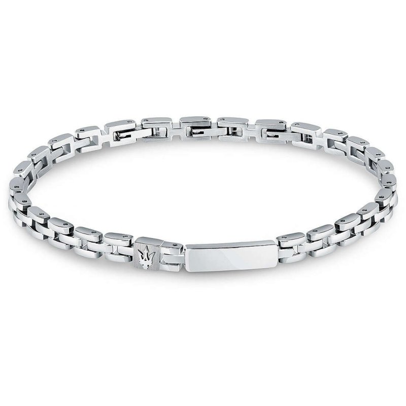 Bracciale Uomo Gioielli Maserati Iconic Jm324Avd57