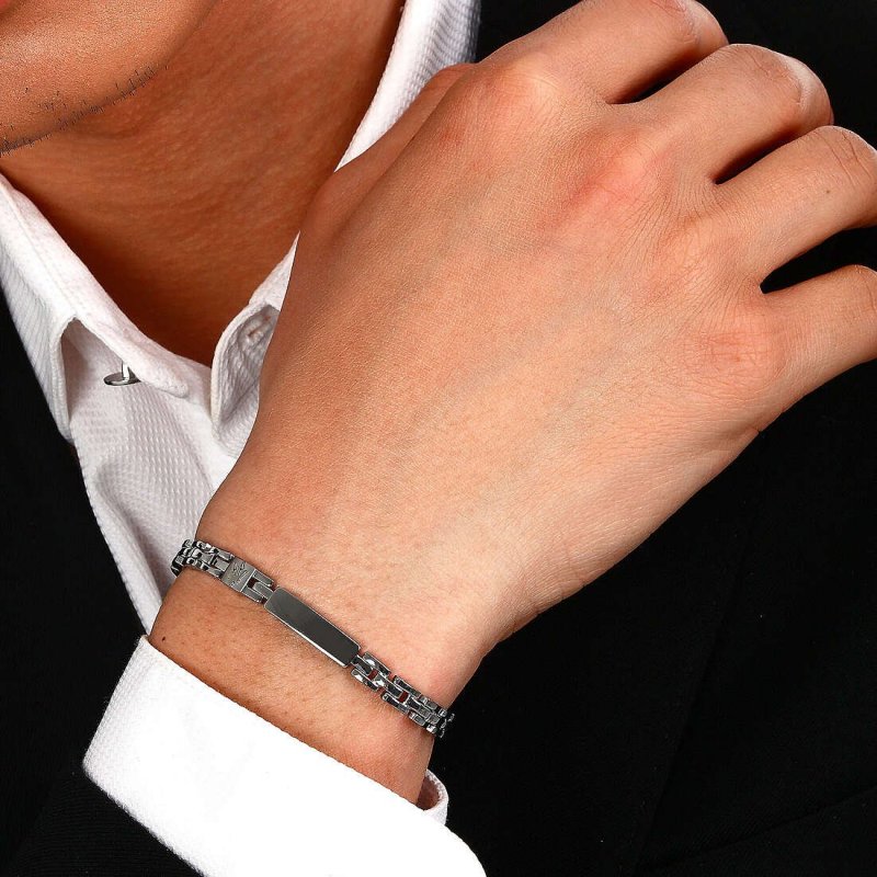 Bracciale Uomo Gioielli Maserati Iconic Jm324Avd57
