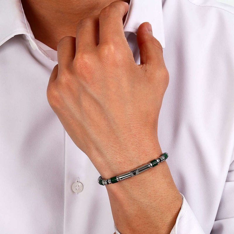 Bracciale Uomo Gioielli Maserati Iconic Jm334Avd48