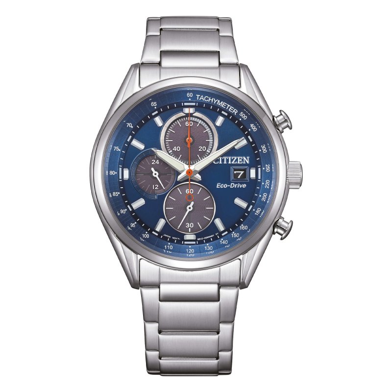 Citizen - Metropolitan Crono - Acciaio - Quadrante Blu