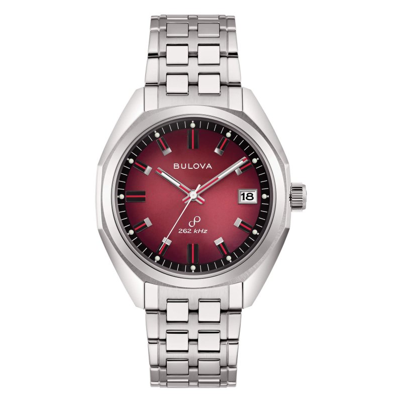 Bulova - Jet Star - Acciaio - Quadrante Rosso