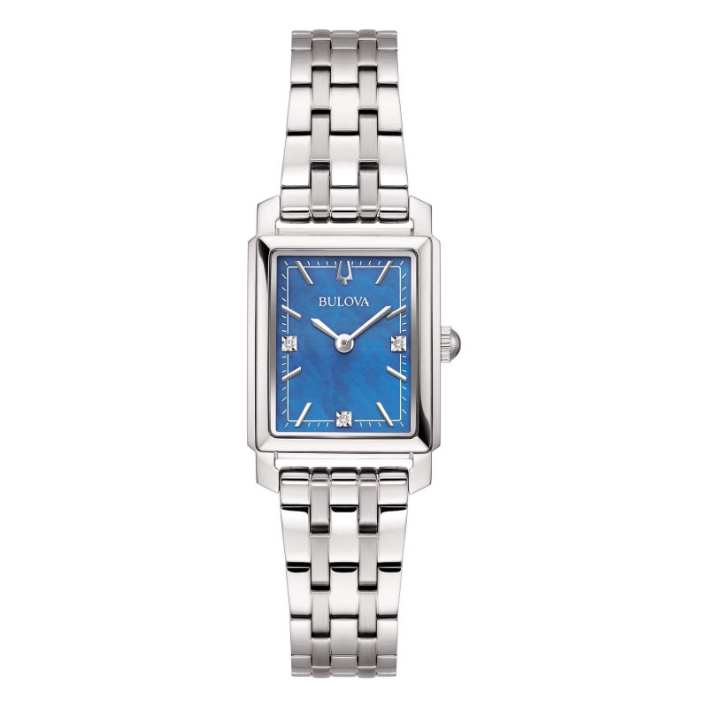 Bulova - Sutton Tank - Acciaio - Madreperla