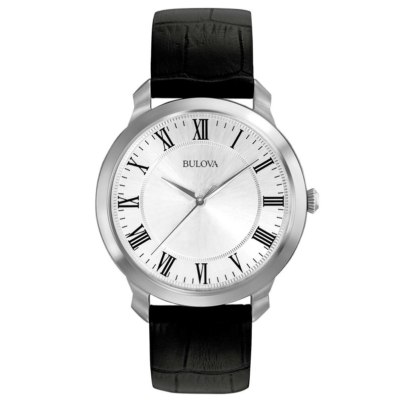 Bulova - Classic Roman - Pelle - Acciaio