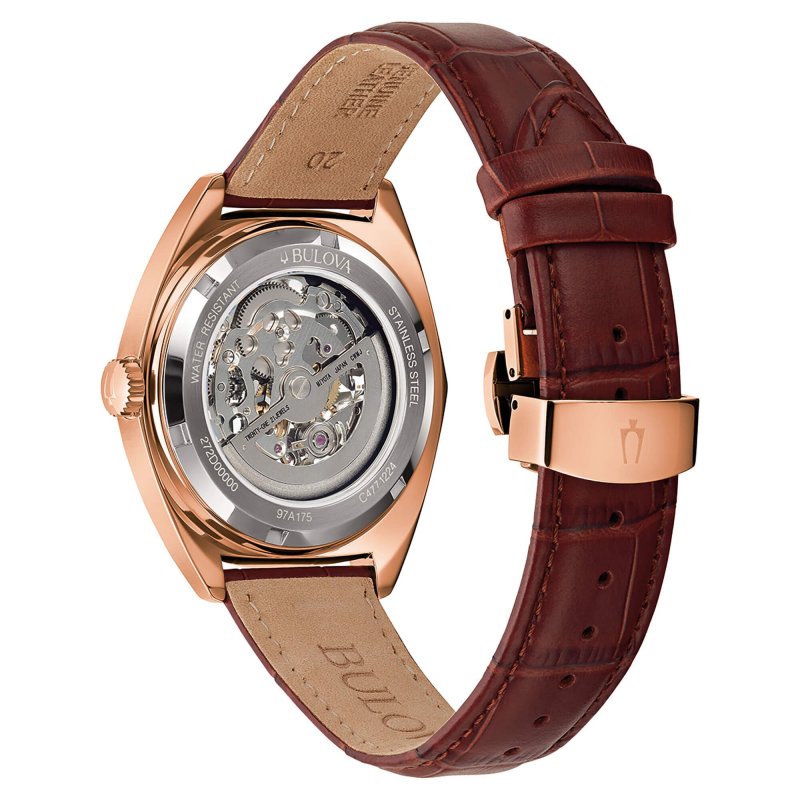 Bulova - Surveyor Automatic - Acciaio - Pelle