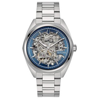 Bulova - Surveyor Automatic Skeleton - Acciaio - Blue