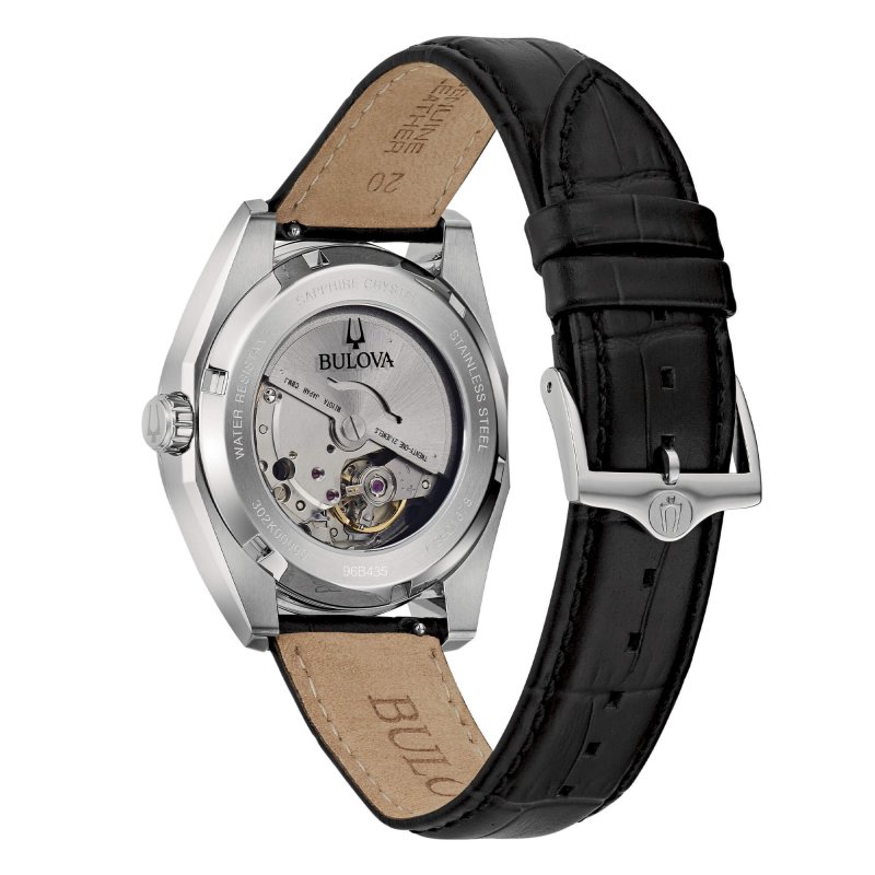 Bulova - Surveyor Automatic - Acciaio - Pelle