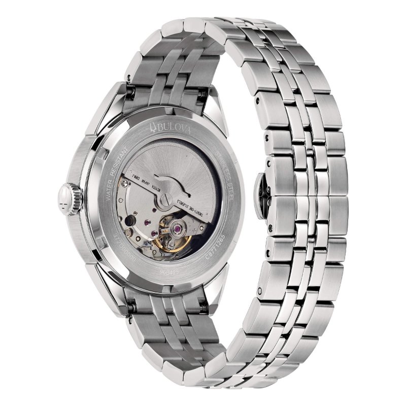 Bulova - Sutton Automatic - Acciaio - Quadrante Blu