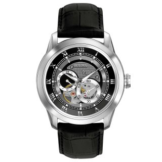 Bulova - Sutton Automatic - Acciaio - Pelle