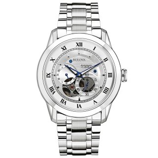 Bulova - Sutton Automatic - Acciaio - Bianco