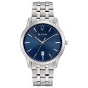 Bulova - Sutton Classic - Acciaio - Blu