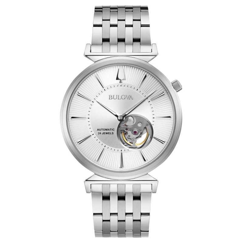 Bulova - Regatta Automatic - Acciaio - Silver