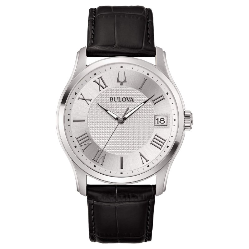 Bulova - Orologio Wilton - Pelle - Acciaio