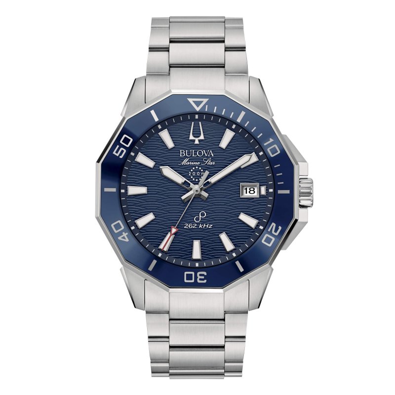 Bulova - Marine Star Ceramic - Acciaio - Blu