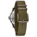 Bulova - Hack Watch - Meccanico - Pelle