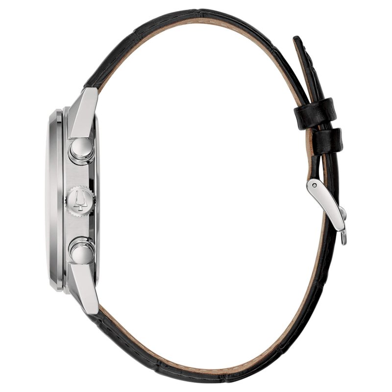 Bulova - Crono High Precision - Acciaio - Pelle