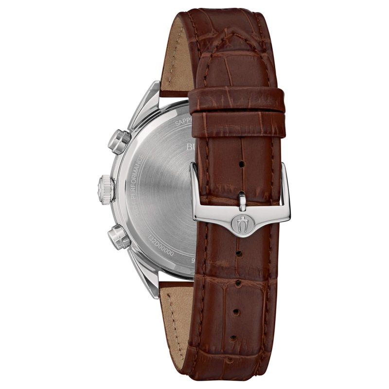 Bulova - Crono High Precision - Acciaio - Pelle