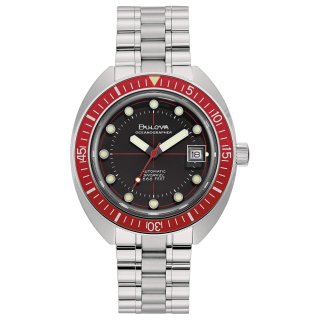 Bulova - Oceanographer 41 Mm - Acciaio - Nero