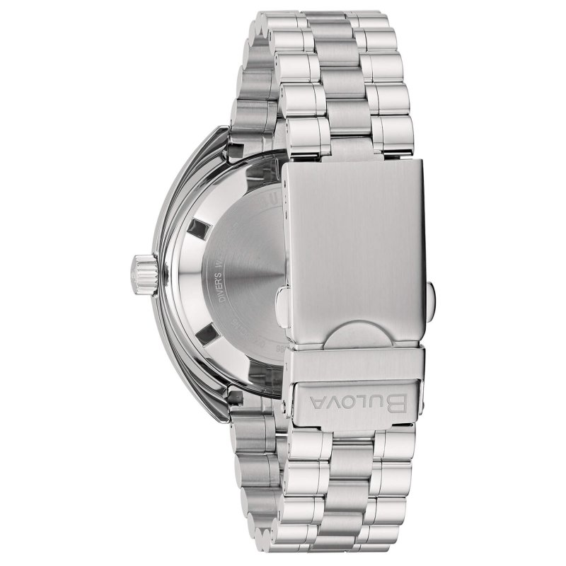 Bulova - Oceanographer 41 Mm - Acciaio - Nero
