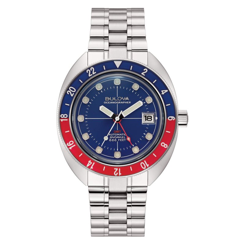 Bulova - Oceanographer Gmt - Acciaio - Uomo