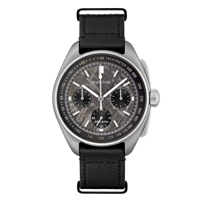 Bulova - Lunar Pilot - Titanio - Pelle