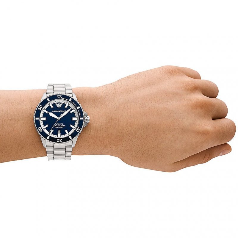 Orologio Solo Tempo Uomo Emporio Armani Sea Explorer Ar60079
