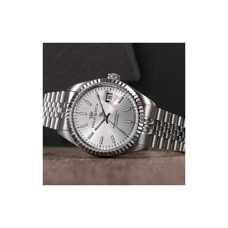 Philip Watch - Orologio Caribe - Uomo - Acciaio
