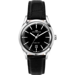 Philip Watch - Sunray R8251180021 - Acciaio - Pelle