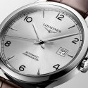 Longines - Record Automatico - Marrone - Argento A Raggi Di Sole